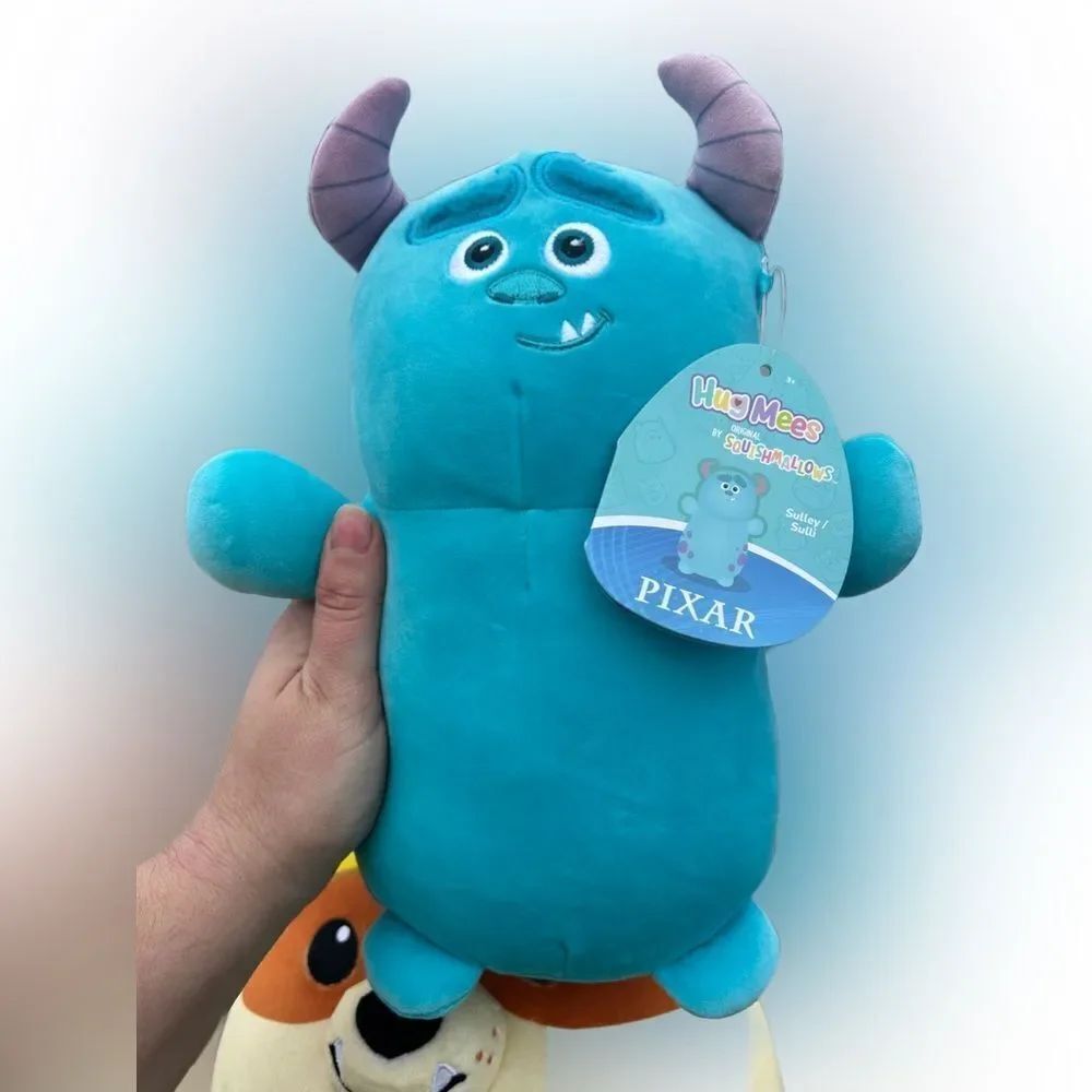 Squishmallows 10” Pixar Sully Monsters Inc Plush NWT